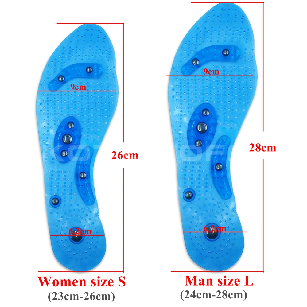 KOTLIKOFF магнитотерапевтические стельки для похудения, подушечки для ног, обувной гель для стельки, подушечки для акупрессуры, стельки для похудения, вставка для ухода за ногами