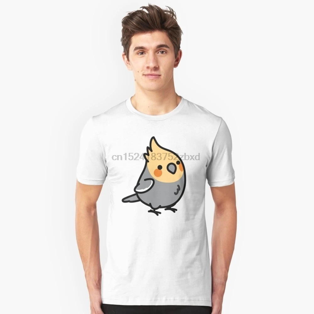 Мужская и женская футболка Chubby Cockatiel |