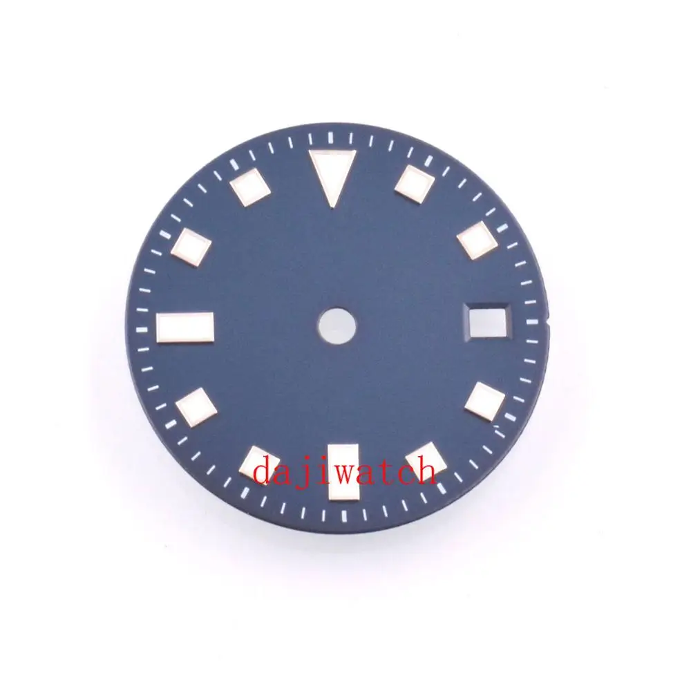 Sterile 28.5mm watch black blue green dial for eta 2836 2824 Miyota 8205 8215 821A Mingzhu DG2813 3804 Seagull ST1612 movement | Наручные