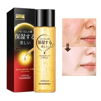 

Hyaluronic Acid Facial Toner 24k Gold Essence Pore Minimizer Face Tonic 200ML Hydrating Moisturizing Whitening Skin Care Toners
