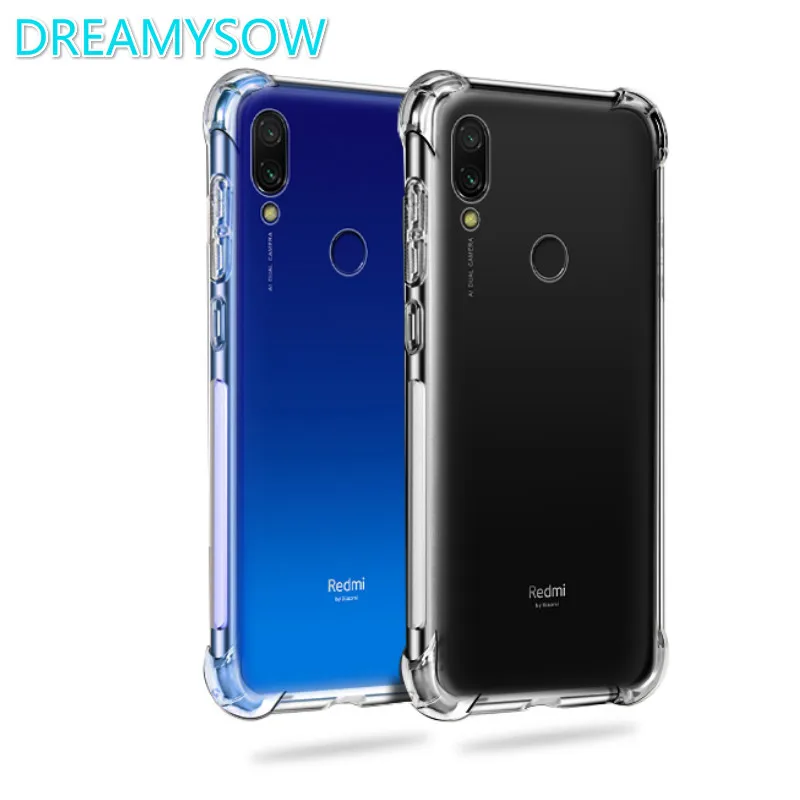 

Transparent Case For Xiaomi Mi 9T Pro Mi 9 SE 8 A2 A3 lite CC9E Redmi K20 Pro 7A Note 5 6 7 Pro Airbag Shockproof TPU Cover Case