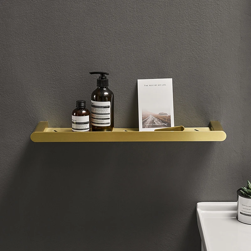 Gold Bathroom Mirror Shelf Bathroom Shelves Shower Gold Gold