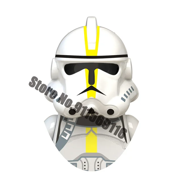 501st Clone Trooper Building Blocks Republic Commando Force 99 Hunter Crosshair Wrecker Echo Cody Rex Star Brick Figure Wars Toy D-WM556