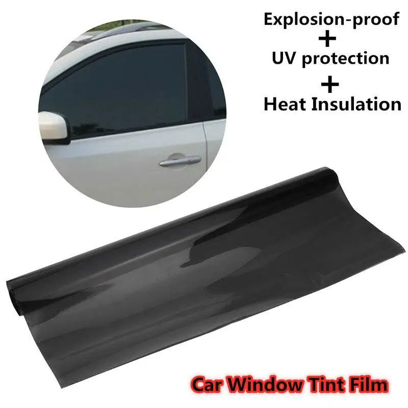 

Auto Car Window Tint Film Solar PET Solar Window Glass Tint Film Car Window Foils Explosion-proof+UV Protection+Heat Insulation