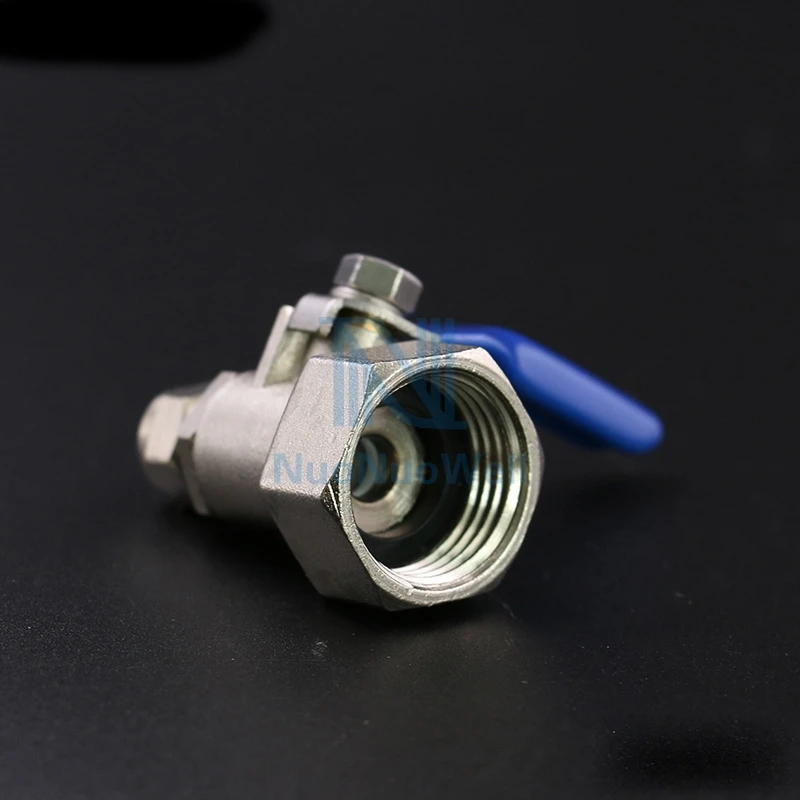 NuoNuoWell 4Pcs-Pack 1/2 ''резьба до 1/4'' быстрое соединение медный клапан PE труба вставка шаровой клапан переключатель очистка воды
