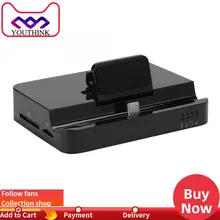 Базовое зарядное устройство для мобильного телефона, док-станция, конвертер, концентратор, поддержка type-C++ 2x USB3.0+ карта памяти+ TF+ type-C PD