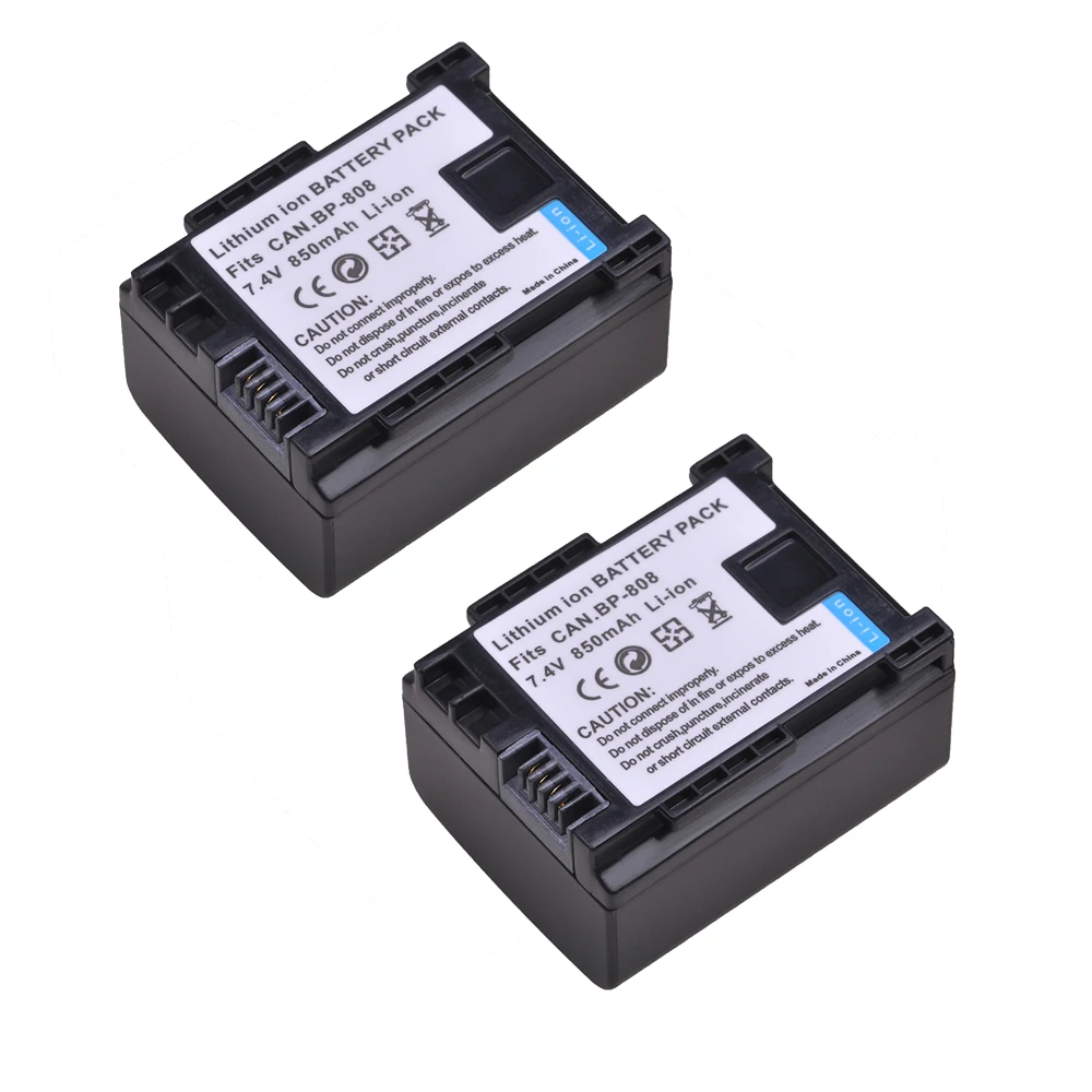 850mAh BP-808 BP-809 BP 808 Bateria para
