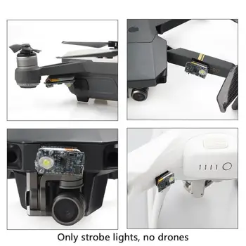 

Strobe Lamp Night Flight Lights For DJI Mavic Air/Pro Drone Cable 3SE Accessories Single with Charging Kit RC Light G9Q8