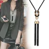 2022 New Arrival Female Pendant Necklace Tassel Long Winter Sweater Chain Necklace Women Necklaces Wholesale Sales ► Photo 1/6