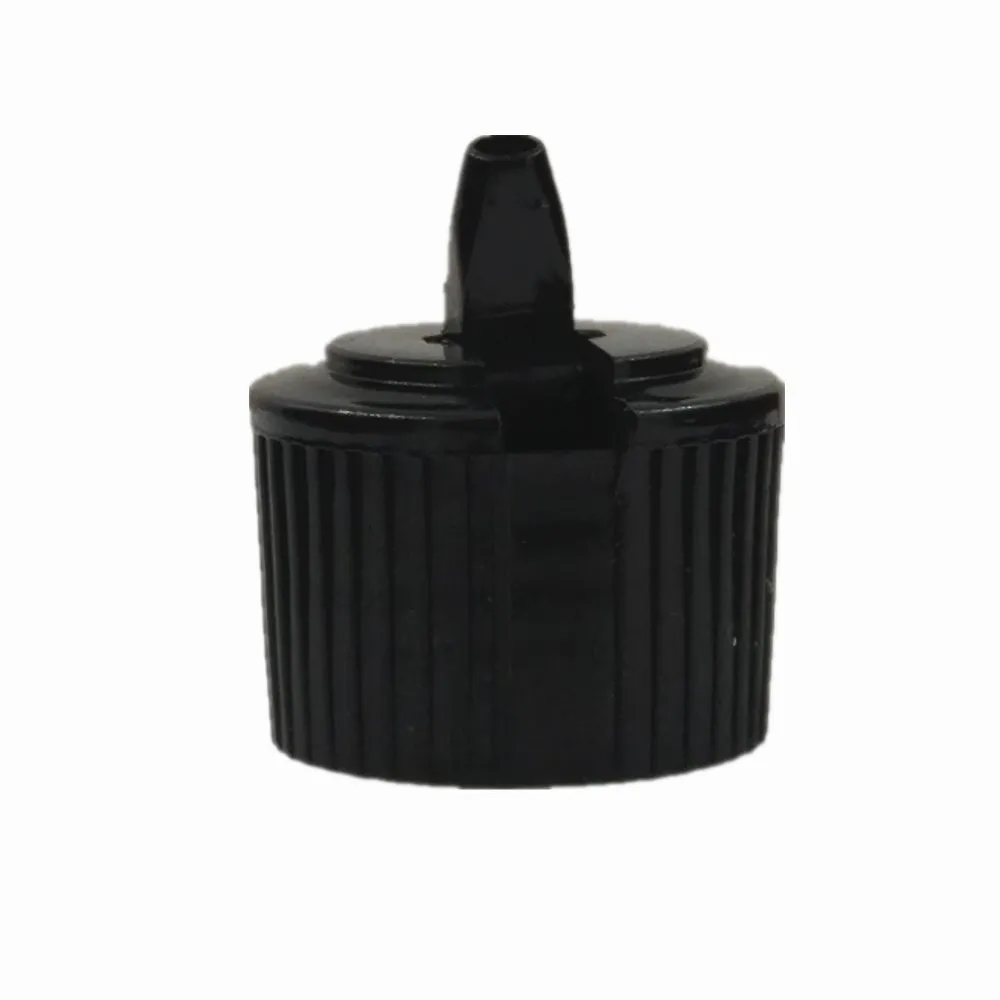 18-410 20-410 24-410 28-410 smooth/ribbed side plastic Flip Top Dispensing Cap Spout Top Caps Unlined push pull lid 10pcs