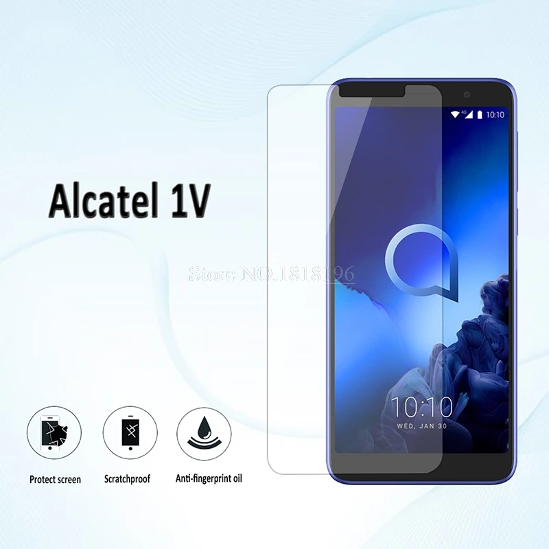 

9H Scratch proof Screen Protector For Alcatel 1V 2019 5.5" protector de pantalla de cristal For Alcatel 1 V 1V Tempered Glass