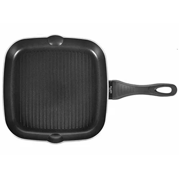 

Ballarini 509050 130 Bistecchiera, Antiaderente, Fondo ad Induzione, cm 28, Alluminio