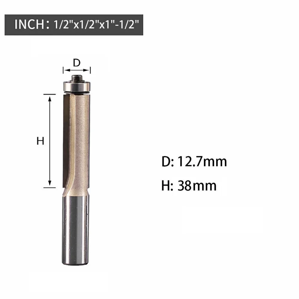 1 шт. 1/2 &quotфрезы удлиненные двойные фрезы хвостовик Деревообрабатывающий