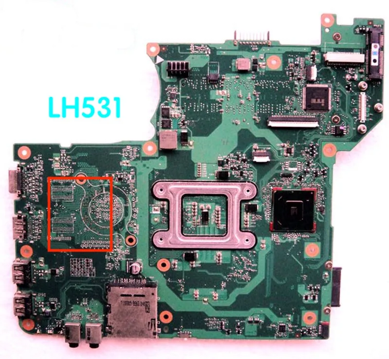 fujitsu LH531 Laptop Motherboard integrated graphics Mainboard fully