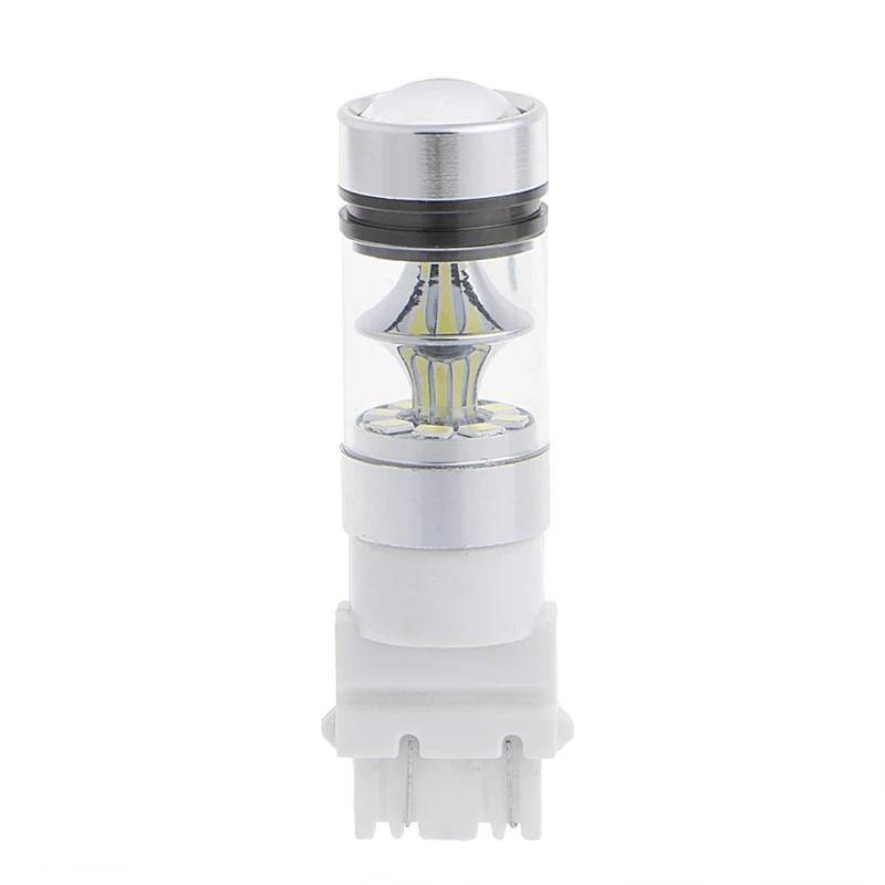 

Hot 3156 3157 100W Projector LED Reverse Backup Light Bulbs Driving DRL Lamp 2017