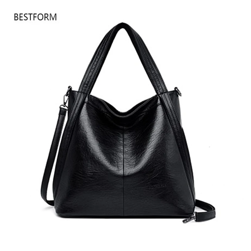 Женская сумка на одно плечо, мобильная, высокое качество, мягкая поверхность, ПУ, простая, элегантная, большая емкость, каналы, сумки