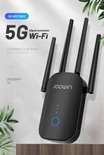 Répéteur Wifi sans fil 1200Mbps, double bande 2.4 et 5.8Ghz, amplificateur de Signal longue portée avec 4 antennes 3dbi, dernier modèle