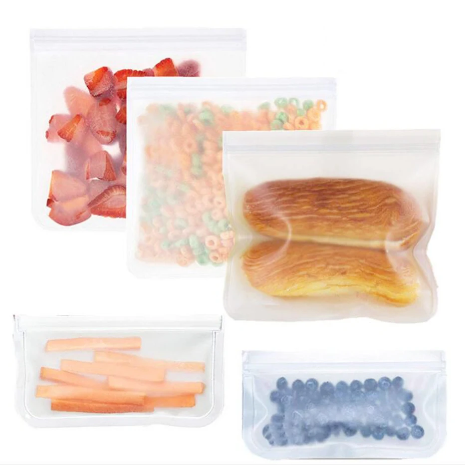 Basedidea мешки для хранения еды многоразовый силикон мешок Фрукты Мясо молочный продукт контейнер холодильник свежие хранения сумки