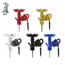 SY 1 комплект, алюминиевый кальян, бутылка для кальяна, топ, стебель для кальяна, набор для шампанского/вина, большая бутылка для кальяна, аксессуары для кальяна