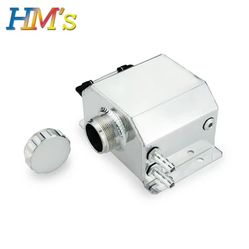 

Aluminum Alloy Oil Catch Tank With Drain Plug Universal 1000ML/1L Fuel Catch Can