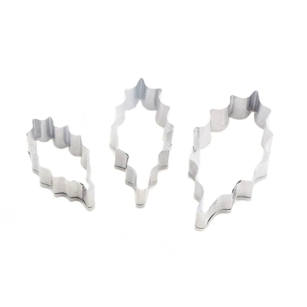 Stainless Steel Flower Petal Cookie Cutter Cupcake Mold Fondant Cake Mould DIY Decor MU8669
