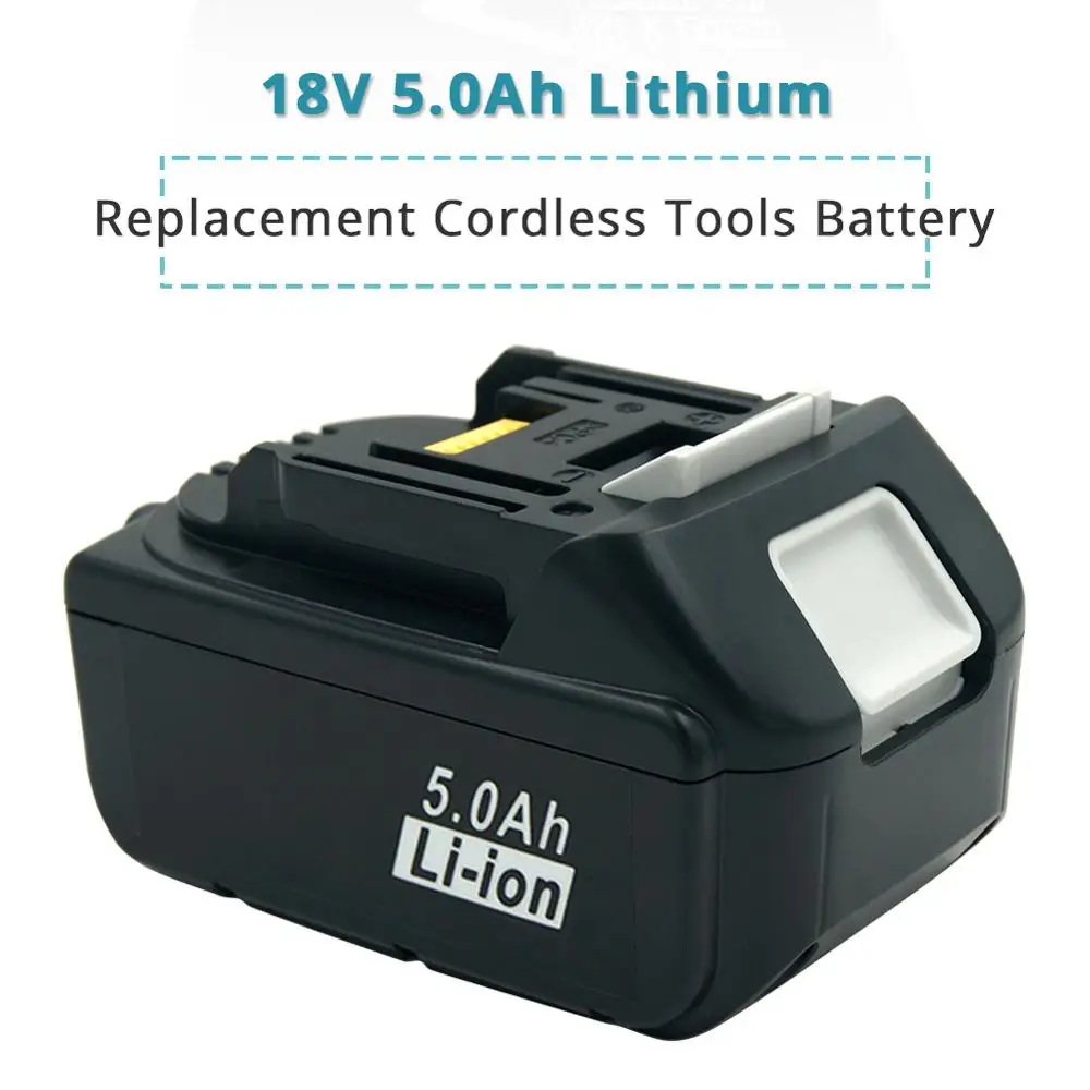 18V 5.0AH LXT Lithium Ion Battery For Makita BL1850 BL1860 BL1840 BL1830 BL1815 