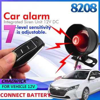

One Way Car Alarm System Car Alarm Security Remote Control Key Car Anti-Theft Device One-Way Sound Alert