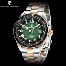 

PAGANI DESIGN Luxury Fashion Men's Accessories Mechanical Automatic Watch NH35A Stainless Steel 100 Waterproof Calendar Luminous