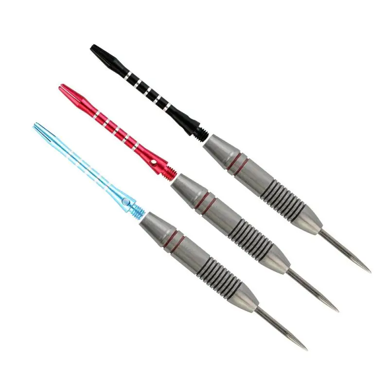 1PCS Aluminium Medium Dart Shafts With O-rings New High Quality Darts Stems Hold Flights Better Steel Tips/Soft Tips 10pcs 48mm aluminium alloy dart shafts accessories metal stems alloy pole rod with standard 2ba screw thread silver