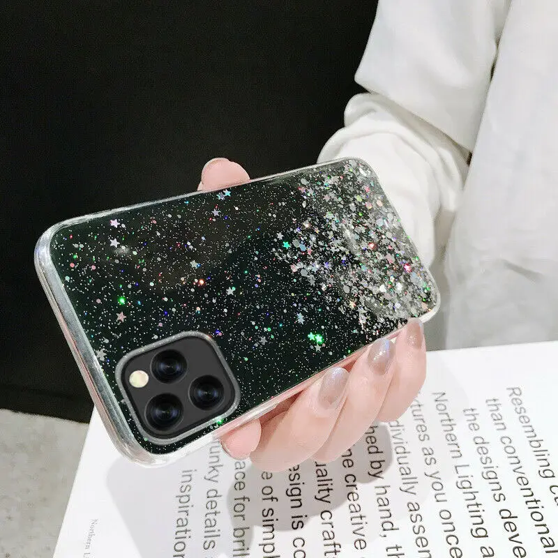 Для iPhone 11 Pro Max XS MAX XR X 7 8 6 6S Plus Блестящий кристально чистый тонкий силиконовый мягкий резиновый задний Чехол для телефона