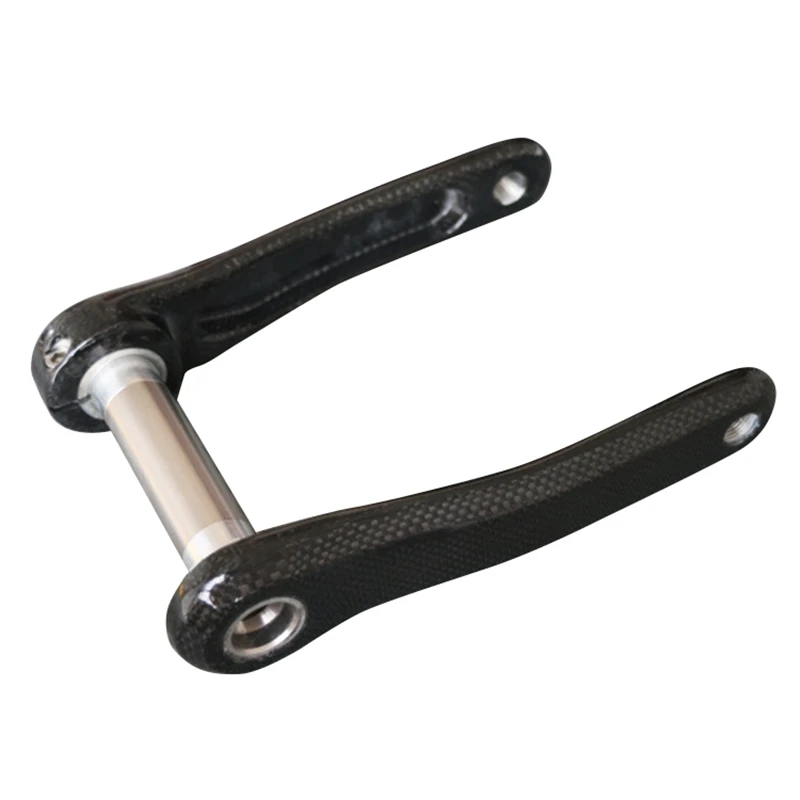 

Mountain Bike 3K Full Carbon Fibre Crank Road Bicycle Crank with Alloy Bottom Bracket Axis 170Mm Mtb