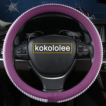 

kokololee Car Steering Wheel Cover for Lexus All Models ES IS-C IS LS RX NX GS CT GX LX570 RX350 LX RC RX300 LX470 wheel cover