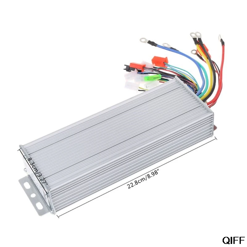 Прямая поставка& 48-72V 1500W 4 в 1 E-велосипедный скутер бесщеточный интеллигентая(ый) контроллер с двумя режимами 5 августа