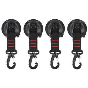 Image 1 - 4Pcs Universal Suction Cup Anchor Securing Hook Tie Down,Camping Tarp as Car Side Awning, Pool Tarps Tents Securing Hook