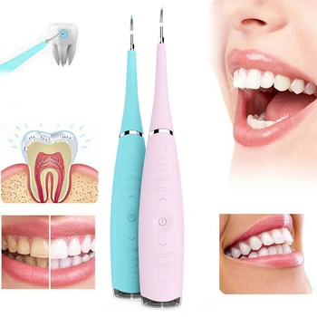 

Portable Toothpick Dental Tool Remove Dental Plaque Calculus Teeth Whitening Device Electric Plaque Remover Alloy Steel