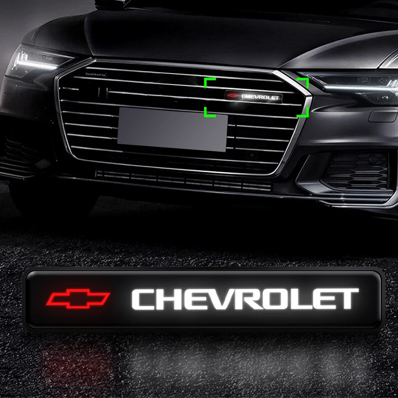 Автомобильная Хромированная передняя решетка капота для Chevrolet Equinox Silverado Trailblazer