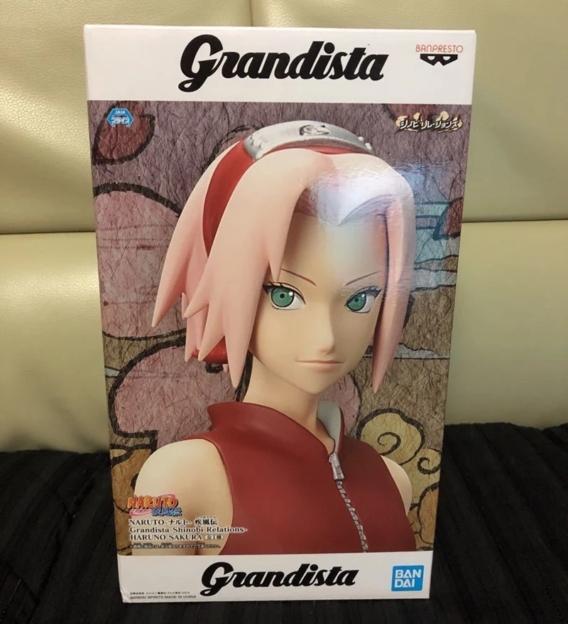 WSTXBD BANPRESTO Naruto Shippuden GEM Grandista Shinobi Harudo Сакура фигурка игрушки фигурки модель куклы