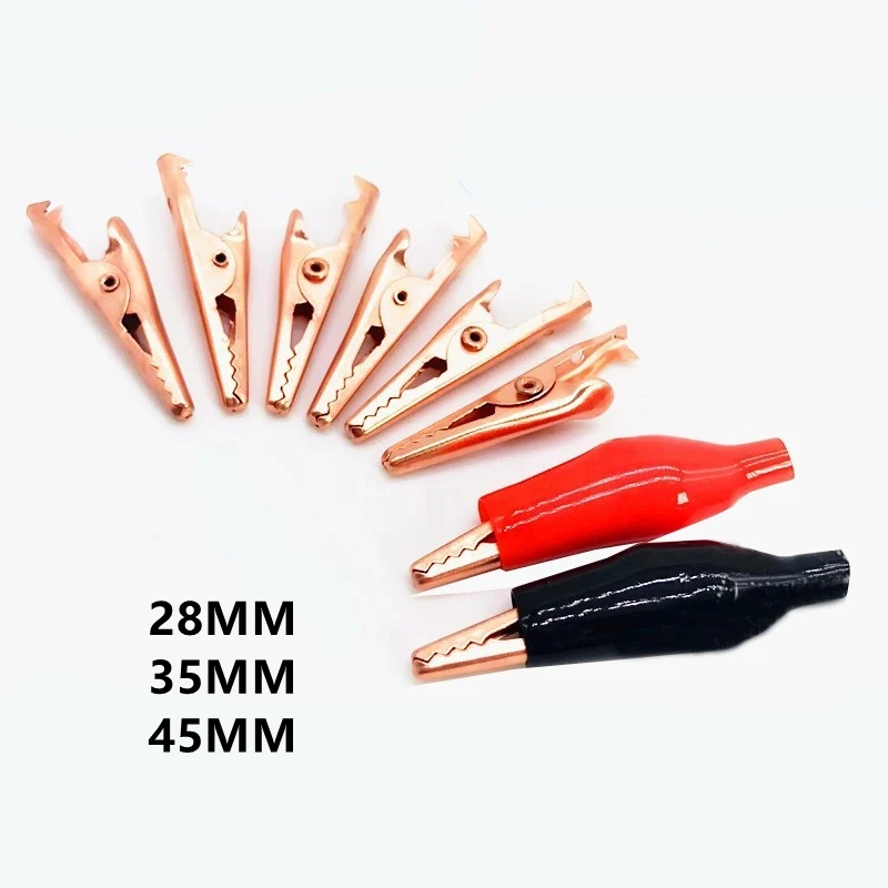 Alligator Clips Electrical Test Lead Connectors alligator clips electric test clamp test clip test leads alligator clip adapter electrical clamp