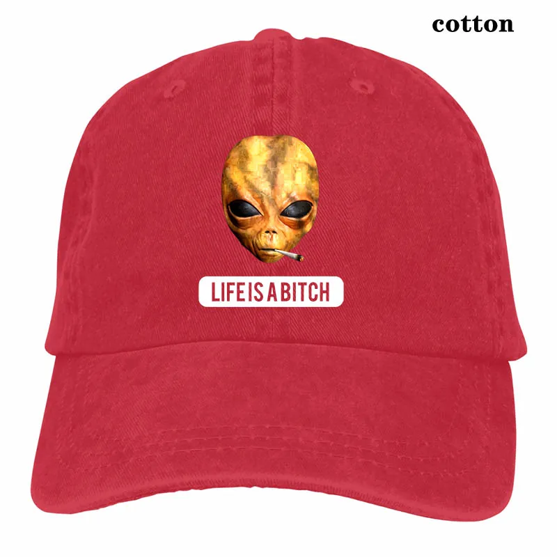 Alien-men-Frikiwear бейсбольная кепка мужская wo Мужская кепка для водителя грузовика модная Регулируемая Кепка - Цвет: 3-Red