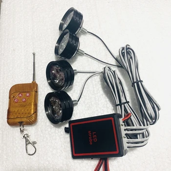 

Waterproof Strobe control Car grill Flash light Led Auxiliary fog lamp drl day daytime running light Motorcycle flasher bulb kit