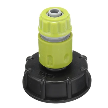 

IBC Container S60X6 Adapter Plant Garden Water Ball Valve For Water Tap Cap With Male Thread Hose Connection Accessories Tool