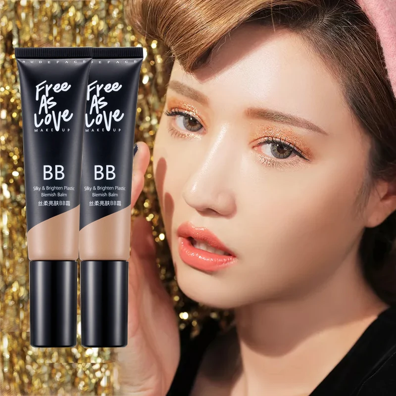 

Foundation BB Cream Makeup Whitening Moisturizing Concealer Face Cream BB Korean Cosmetics China Makeup Brighten Anti Aging