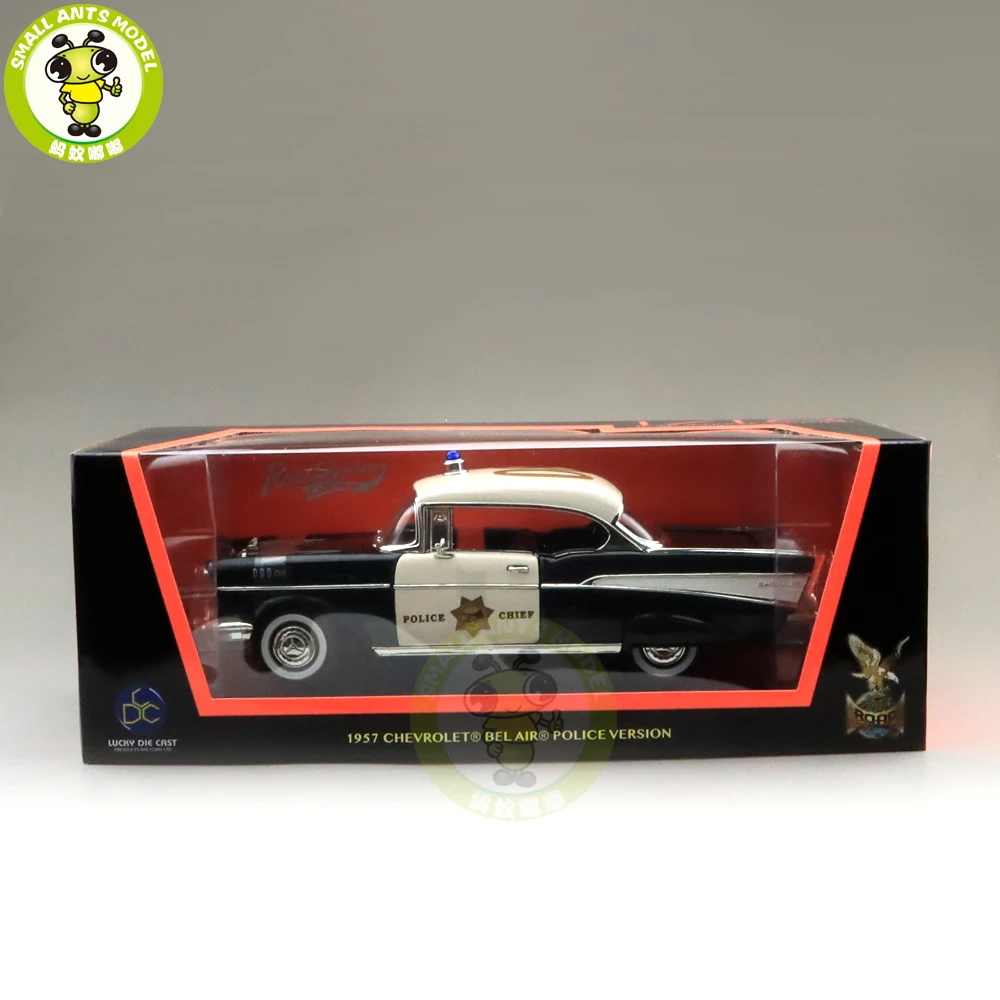 1/18 1957 Chevrolet BEL AIR Po вши версия дорога Подпись литья под давлением Модель автомобиля игрушки для мальчиков девочек подарок