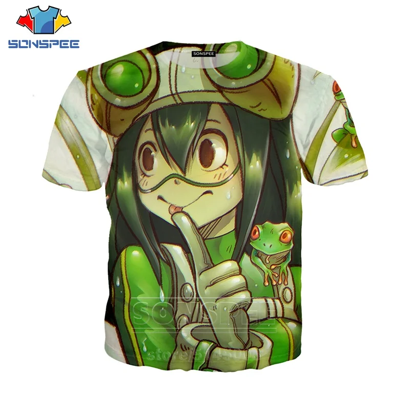 17 My Hero Academy футболка Новинка для мужчин женщин толстовка 3D принт аниме Даби Asui Tsuyu унисекс короткий рукав Топ уличный пуловер C001-03 - Цвет: 17