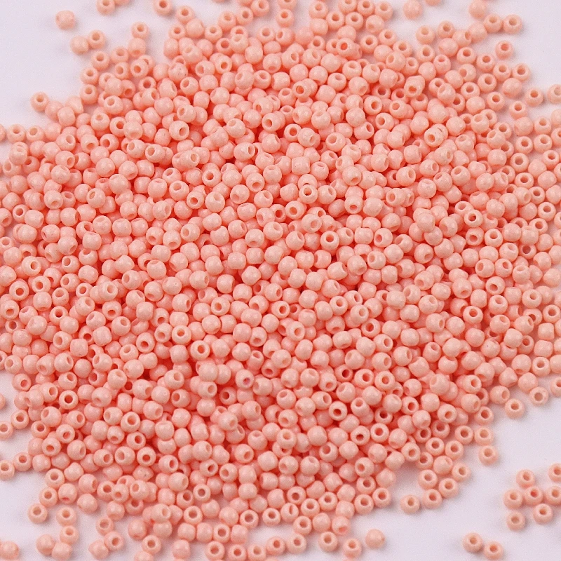 10g 720 Pieces 2mm Austria Solid Color Bead 12/0 Opaque Neon Round Beads Glass Seed Beads Handmade DIY Jewelry Bags Accessories