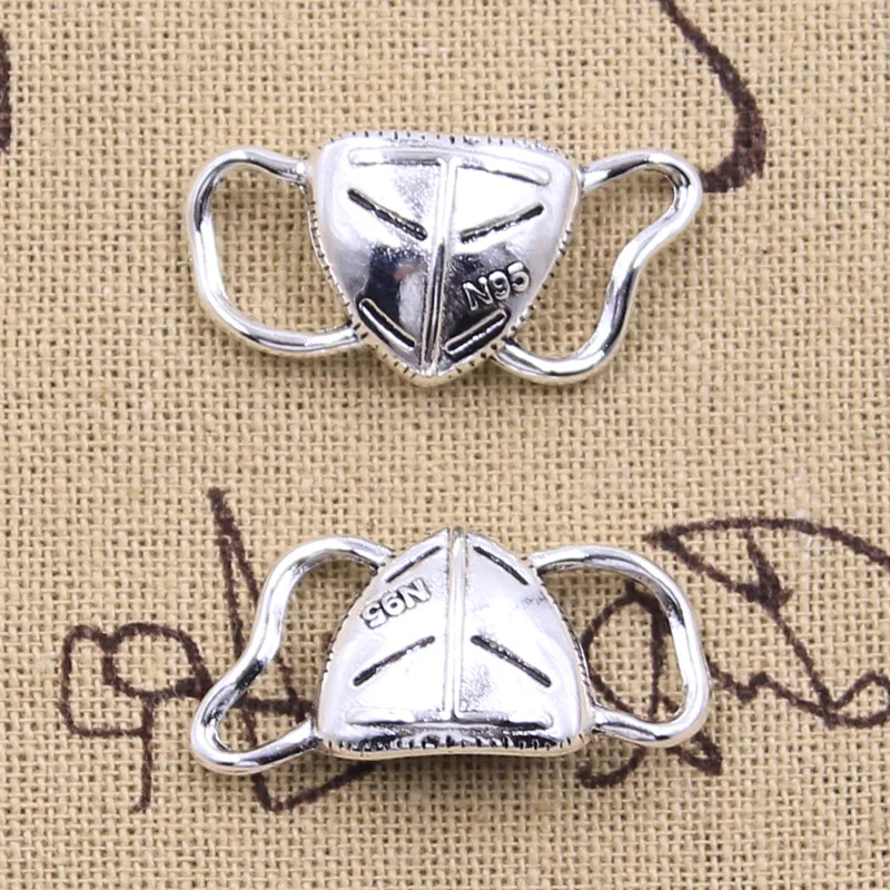 6pcs Charms 3D Coffee Cup 21x10x10mm Antique Silver Color Pendants DIY Crafts Making Findings Handmade Tibetan Jewelry