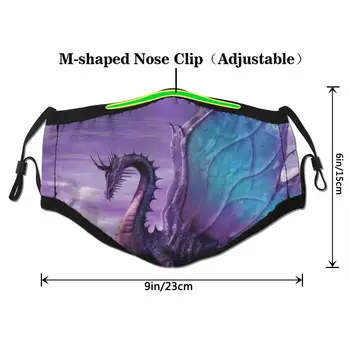 

Dust Masks Face Cover Many Times Using Purple Dragon ,Washable And Reusable