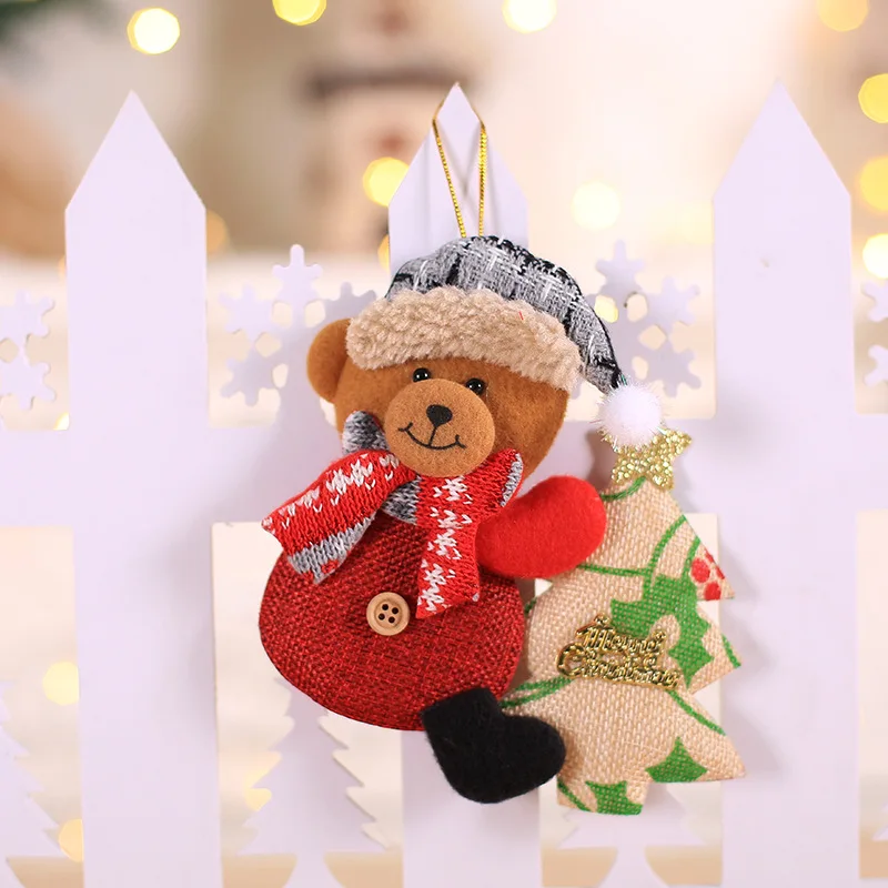 Christmas Decorations for Home Lovely Faceless doll Hanging Pendant Christmas Tree DIY Decor Ornaments Xmas New Year Gifts Kids
