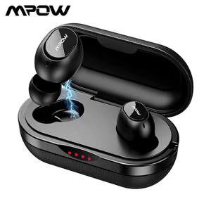 Mpow T5/M5 TWS Bluetooth 5.0 Earphone 3D Stereo Wireless Handsfree Earphones AptX Earbuds IPX7 Waterproof With 42 Hours Playtime