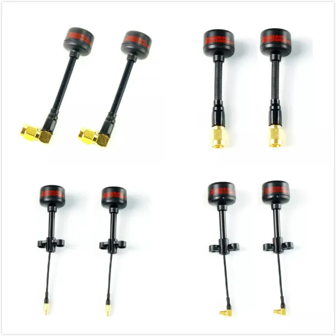 Новый стиль пара Rush Cherry 1.2dBi 5 8 ГГц LHCP SMA правый угол FPV гоночная антенна для RC